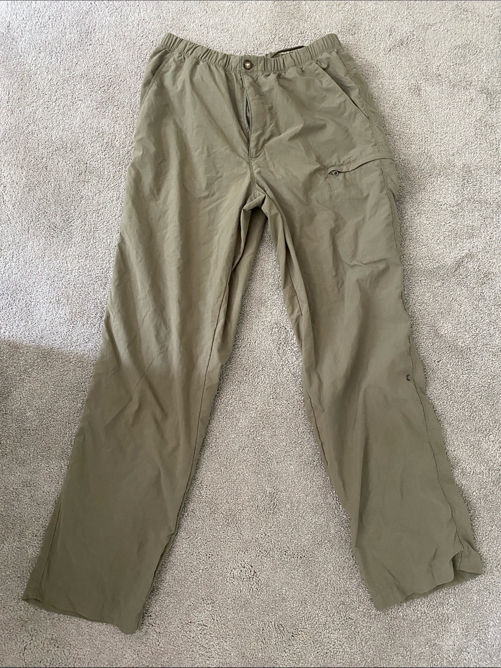 The North Face Womens Olive Cargo Hiking Pants